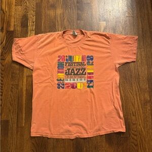 Vintage de Montreal jazz festival tshirt size large